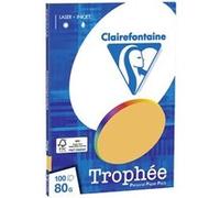 Clairefontaine TROPHEE PPP - Clémentine - A4 (210 x 297 mm) - 80 g/m² - 100 feuille(s) papier uni G