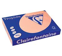 Clairefontaine Papier universel Trophée A3 80 g/m² saumon Ramette 500 feuilles