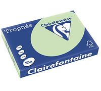 Clairefontaine Trophee Ramette de 500 feuilles papier couleur 80 g A3 Vert golf