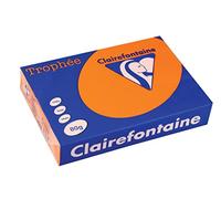 Clairefontaine Trophee Ramette de 500 feuilles papier couleur 80 g A4 Orange