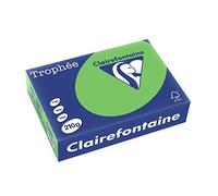 Clairefontaine Feuilles A4 Trophée 2208C – 250 feuilles 210 g Couleur vives Vert menthe