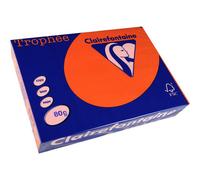 Clairefontaine Trophée - Rouge cardinal - A4 (210 x 297 mm) - 80 g/m² - 500 feuille(s) papier teinté