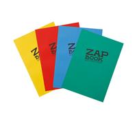 Clairefontaine Carnet collé Zap Book A5 160 feuilles 80 g ass°1