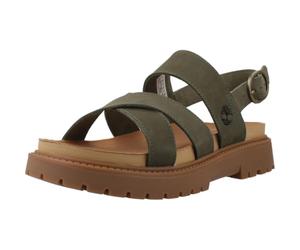 CLAIREMONT Way Backstrap Sandal Dark Green Nubuck, vert, 39.5 EU