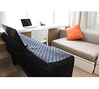 Clairevoire Couvertures de Piano Numériques [Noir ébène] pour un clavier de 88 touches | Convient à Yamaha P125 P115 P105 P85 P45 Casio PX150 PX160 PX360 PX560 PXA100 PX5S CDP130 CDP230 (imperméable)