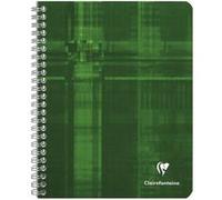 Clairefontaine Cahier spirale 16,5 x 21 cm petits carreaux 120 pages avec marge