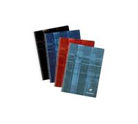 Clairefontaine 68145C Un Cahier à Spirale - A4 21x29,7 cm - 100 Pages Lignées avec Marge - Papier Blanc 90 g - Couverture Carte Pelliculée Couleur Aléatoire