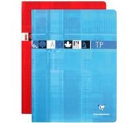 Clairefontaine Cahier de Travaux Pratiques agrafé 24 x 32 cm 120 pages Réglure Séyès