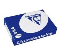 Clairefontaine 2618C Papier d'imprimante Clairalfa opaque (250 feuilles, A4, 21 x 29,7 cm, 160 g, idéal pour les circulaires ou les brochures) Blanc