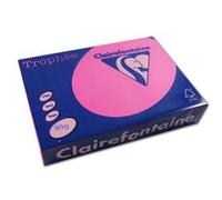 Ramette de papier - A4 - Rose fuschia - 80g - 500 feuilles - Clairefontaine Trop