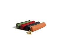 Clairefontaine Trousse ronde Collection Nomaddict 77015C Cuir d'agneau 21 x 6 cm Couleur aléatoire