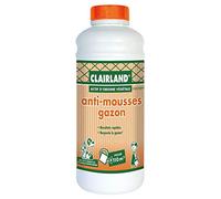 Clairland - Anti-Mousses Gazon - Actif présent dans la nature - Concentré 1 L