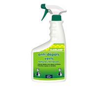 CLAIRLAND Pulvérisateur Anti-DépÃŽts Verts Toitures et Terrasses, Dallages, Prêt à l'emploi, 750 ml, CLAIRMOUS750, Vert