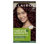 Clairol Natural Instincts - Coloration capillaire semi-permanente sans ammoniaque - 4RV - Bordeaux foncé
