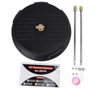 Claiteur de Nettoyage de Surface de la Rondelle de Pression de 15 Pouces, 4000psi Psi, Connecteur 1/4 ", Nettoyant en Béton d'alimentation pour L'allée du Sol, Patio