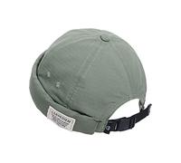 Clakllie Casquette sans Visiere Rolled Cuff Brimless Hat Coton Adjustable Docker Hat Bonnet Marin Beanie Worker Sailor Cap Miki Hat Visiere Docker bob Chapeau Bonnet de Skullcap Homme