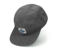 Clakllie Casquette vintage à 5 panneaux pour homme et femme - Casquette de baseball urbaine à bord plat - Style skateboard - Casquette de jockey, K-5P02-Noir, Taille unique