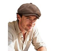 Clakllie Homme Tweed Style Newsboy Béret Cap British Gentleman Casquette Plate Casquette Beret Unisex Casquette Plate Casquettes Gavroche Souples Plate Vintage Lvy Chapeau Gatsby Printemps Automne