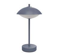 Clam Lampe de table portable Lampe à batterie Fritz Hansen Dusk blue - 5702370216337