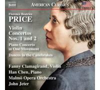 CLAMAGIRAND/CHEN/JET - PRICE - VIOLIN CONCERTOS 1 2 - cd - E4z