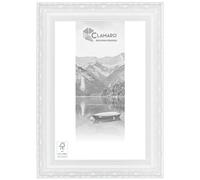 Clamaro Cadre Photo Otto Baroque Ancien, Bois Massif, 100x140 cm, Solide