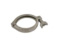 Clamp 3 inch Single Hinge SS316 Stainless Steel Heavy Duty Tri Clamp for 3" Tube YZWRWRMKTB