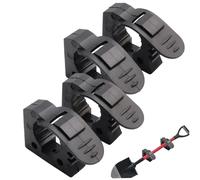 Clamp à libération rapide 4pcs Pindre en caoutchouc non glissant pour 1, 18-1, 57 pouce de diamètre Universal Load TUV TUV Van Van Truck
