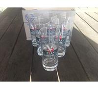 clan campbell Lot de 6 Verre a Whisky Tube Neuf