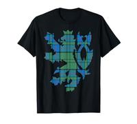 Clan Lockhart Tartan Nom de famille écossais Scotland Pride T-Shirt