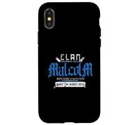 Clan Malcolm - Malice et Chaos Depuis Le Moyen Âge Coque pour iPhone X/XS