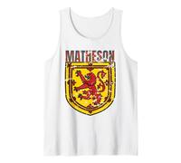 Clan Matheson Tartan Scottish Family Name Scotland Pride Débardeur