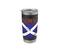 Clan Matheson Tartan Scottish Family Name Scotland Pride Gobelet isotherme en acier inoxydable double paroi