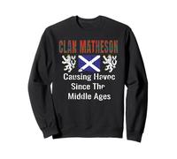 Clan Matheson Tartan Scottish Family Name Scotland Pride Sweatshirt