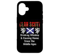 Clan Scott Tartan Nom de Famille écossais Scotland Pride Coque pour iPhone 16
