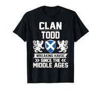 Clan Todd Famille écossaise Clan Écosse Faisant des Ravages T18 T-Shirt
