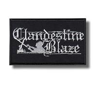 Clandestine Blaze Patch brodé thermocollant