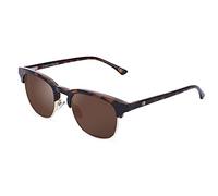 CLANDESTINE - Lunettes de soleil Highbrow Gold Habana brown - En nylon marron et laiton - Lunettes de soleil pour hommes et femmes - Smart Vision Technology - Plus de netteté et moins de reflets