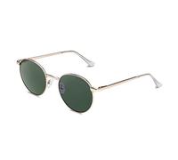CLANDESTINE Orbita Gold Dark Green - Lunettes de soleil Nylon HD homme & femme