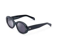 CLANDESTINE Velvet Lunettes de Soleil, Noir Brillant-Noir, Taille Unique Mixte