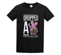 Clangers Dropped A Major Clanger T-Shirt Mens Unisex Black Tees XXL