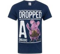 Clangers - T-shirt 'Dropped A Major Clanger' - Homme (M) (Bleu marine) - UTNS4145 Bleu marine G