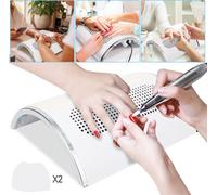 Clanmacy Aspirateur de poussière d'ongles Kits de manucure Aspirateur de poussière d'ongles pourManucure