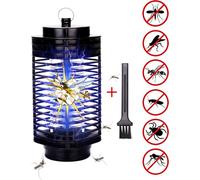 Clanmacy Destructeur d'insectes électrique 3W LED UV Lampe anti-moustiques Piège à insectes Lampe anti-moustiques Piège à mouches Moustique Piège à moustiques