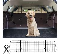 Clanmacy grille pour chien auto hauteur 30cm, largeur 90-145cm réglable, grille de séparation universelle pour coffre de voiture