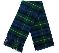 Clans of Scotland - Écharpe tartan écossais 100 % pure laine d'agneau - 100 % laine - Écharpe tartan en pure laine - En différents tartans - Parfait pour homme et femme - 30,5 x 152,4 cm, Gordon Clan.