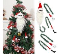 Claofoc Jack Skellington Lot de 5 pointes de sapin de Noël Nightmare Before Christmas - Décoration de Noël (A)