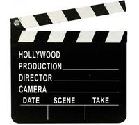 Clap cinéma - NO NAME - Réplique de tournage - Noir - Mixte - Adulte