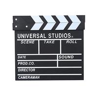 Clap de cinéma, clap de réalisateur en bois, clap de scène d'action découpé, accessoires de théâtre, décoration pour films, accessoires photo
