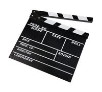 Clap de cinéma professionnel Caruba BW (Craie) | ✅ Livraison gratuite à partir de 100 €