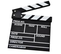 Clap de Cinéma,Rabat de Film,Clap du Cinéma,Clapperboard,Clap de Film de Réalisateur,Film Clapper Board,Director Flap Synchronous Flap,Clap Cinema,Clap Réalisateur et Marqueur,pour Film,Séries TV